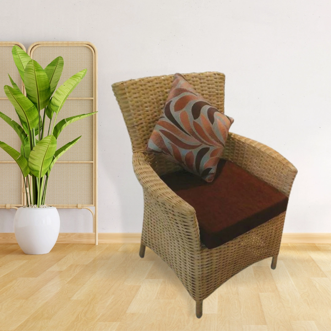 Cane Studio Wicker Rattan Bamboo Cane Chair CSTCH035