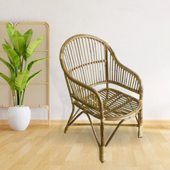 Cane Studio Wicker Rattan Bamboo Cane Chair CSTCH042