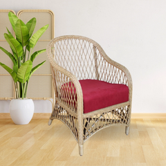 Cane Studio Wicker Rattan Bamboo Cane Chair CSTCH020