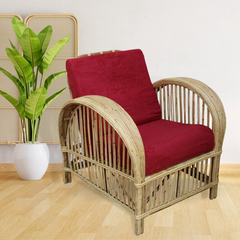 Cane Studio Wicker Rattan Bamboo Cane Chair CSTCH027