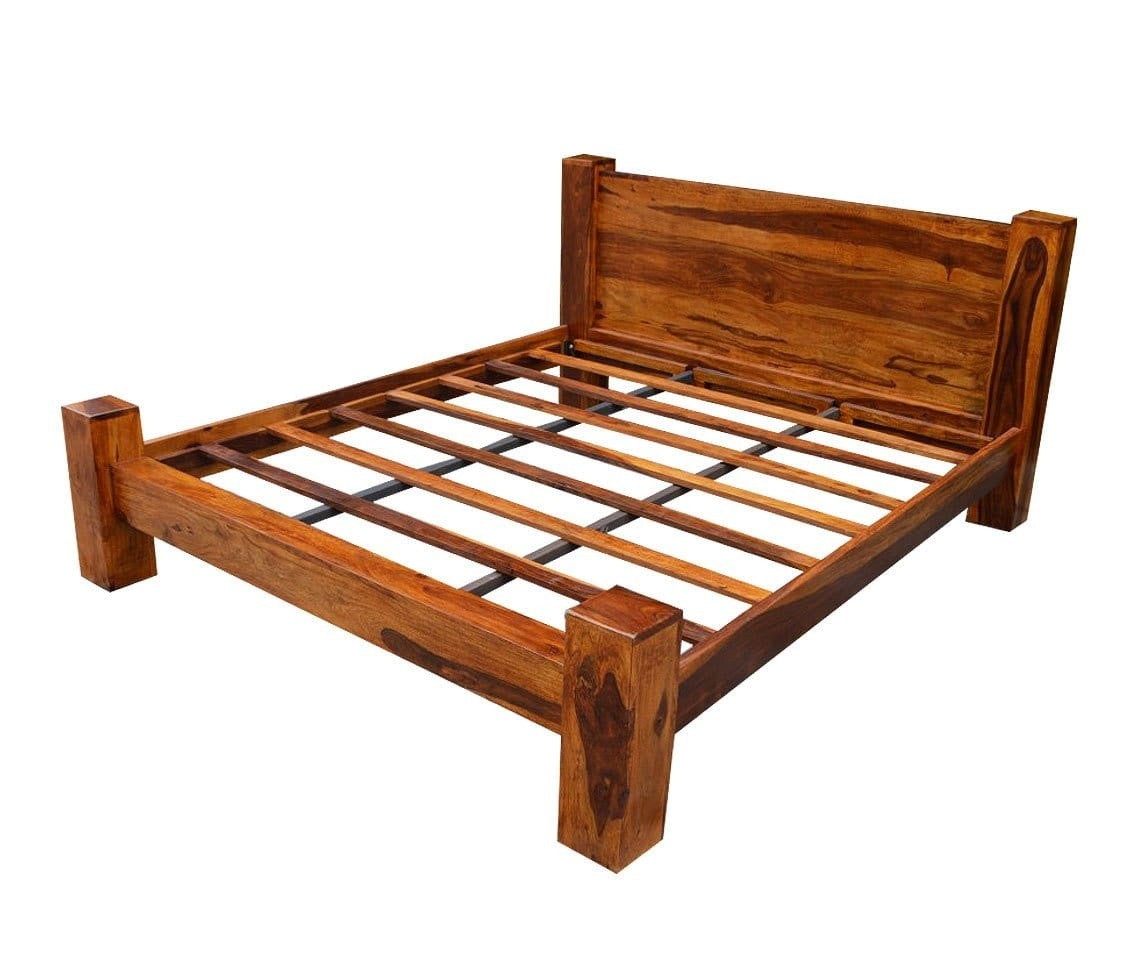 Boston Contemporary Solid Wooden Bed