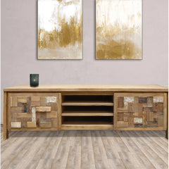Liberty Reclaimed Solid Wood TV Unit Stand B33