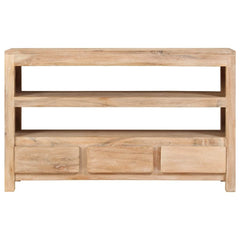 Avalon Solid wood 3 Drawer & 2 Shelf Tv Unit 90cm