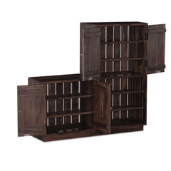 The Attic Brussels Shoe Cabinet Walnut