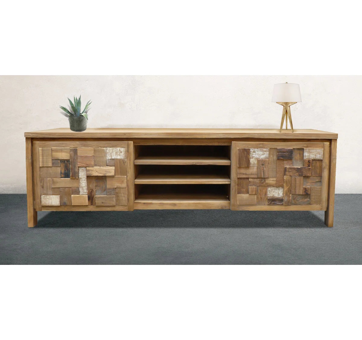 Liberty Reclaimed Solid Wood TV Unit Stand B33