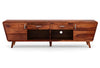 The Attic Hand Carved Solid Wood TV Unit Brown 70