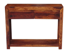 Mango Classic Handmade Carved Solid Wood Console Hall Table