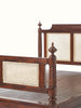 Indian Hand Carved Solid Wood Bed Frame King Size 170