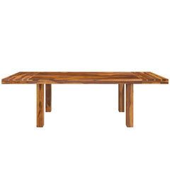 Indian Solid Wood Extendable Dining Table Honey