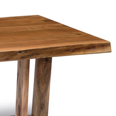 Live Edge Acacia Wood Handcrafted Coffee Table Natural Wood B13
