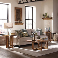 Live Edge Acacia Wood Handcrafted Coffee Table Natural Wood B13