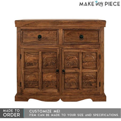 Elephant Design Indian solid timber sideboard