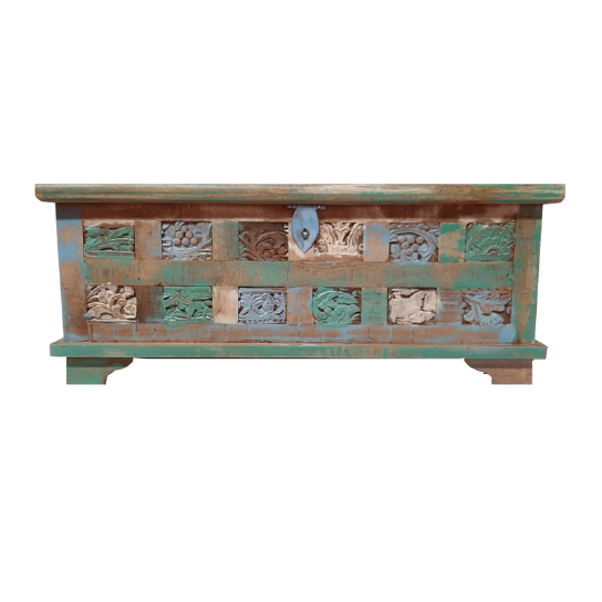 The Attic Houston Blanket Box Multicolor