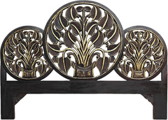 Hand Carved King Size Bed Headboard Bed Head H20