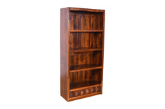 Diamond Indian Sheesham Solid Wood Bookshelf 90x40x195cm