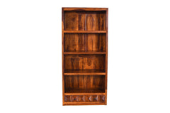 Diamond Indian Sheesham Solid Wood Bookshelf 90x40x195cm