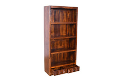 Diamond Indian Sheesham Solid Wood Bookshelf 90x40x195cm