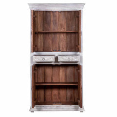 Indian Hand Carved Solid Wood Wardrobe C14