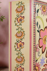 Avani Hand Painted Solid Wood Bedside Table 34