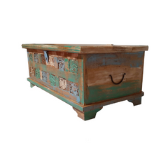 The Attic Houston Blanket Box Multicolor