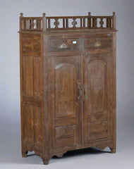 Indian Hand Carved Solid Wood Cabinet D60