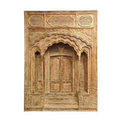 Indian Vintage Antique Handcrafted Reclaimed Wood Door 47