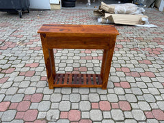 Mango Classic Handmade Carved Solid Wood Console Hall Table