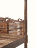 Indian Hand Carved Sheesham Wood Poster Bed Frame 172