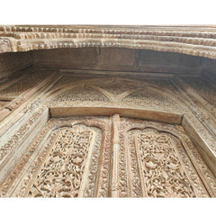 Indian Vintage Antique Handcrafted Reclaimed Wood Door 47