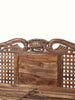 Indian Hand Carved Sheesham Wood Poster Bed Frame 172