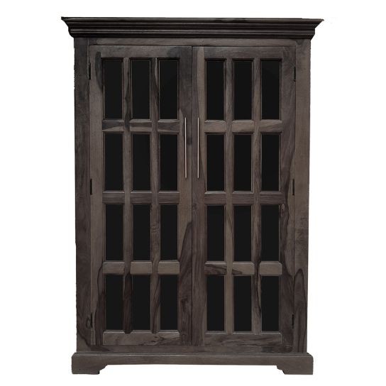 The Attic Thakat Solid Wood Wardrobe Walnut