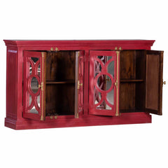 French Arched Mirror Doors 4 Door Sideboard C15