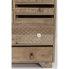 The Attic Duns Wooden Chest of Drawer Natural