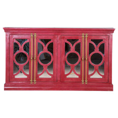French Arched Mirror Doors 4 Door Sideboard C15