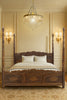 Indian Hand Carved Solid Wood Poster Bed Frame 173
