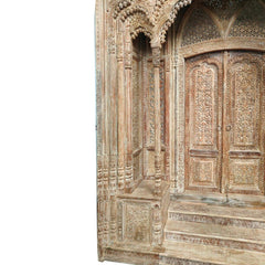 Indian Vintage Antique Handcrafted Reclaimed Wood Door 47