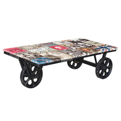 The Attic Jack Metal Centre Table Black