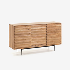 The Attic Carlat Solid Wood Sideboard Natural