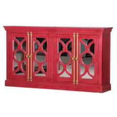 French Arched Mirror Doors 4 Door Sideboard C15