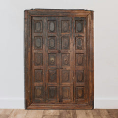 Indian Vintage Antique Handcrafted Reclaimed Wood Door 48