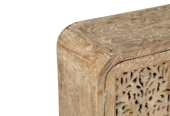 Indian Hand Carved Solid Wood Cabinet D62
