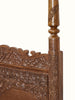 Indian Hand Carved Solid Wood Poster Bed Frame 173