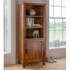 The Attic Alaska Solid Wood Bookcase Honey