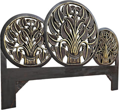 Hand Carved King Size Bed Headboard Bed Head H20