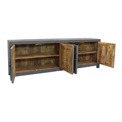 Indian Hand Carved Solid Wood TV Units B18