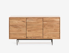 The Attic Carlat Solid Wood Sideboard Natural