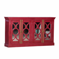 French Arched Mirror Doors 4 Door Sideboard C15