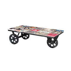 The Attic Jack Metal Centre Table Black