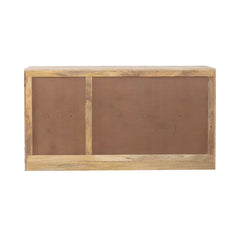 Indian Handmade Solid Wood 3 Door Carved Sideboard