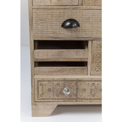 The Attic Duns Wooden Chest of Drawer Natural